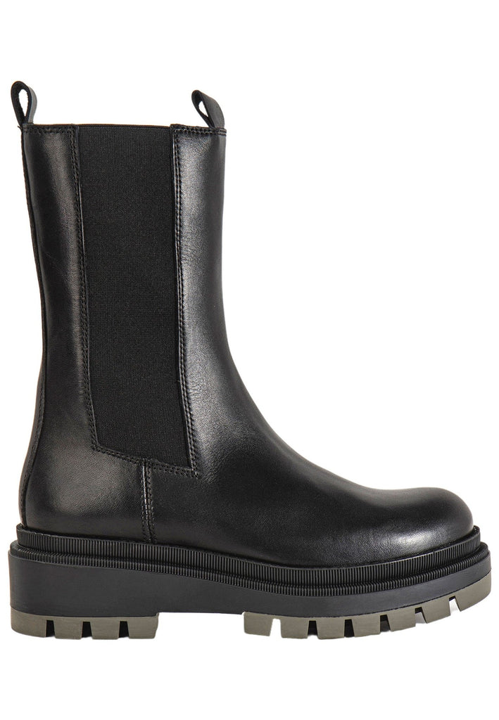 Stiefeletten Inuovo Stiefelette Leder Schwarz