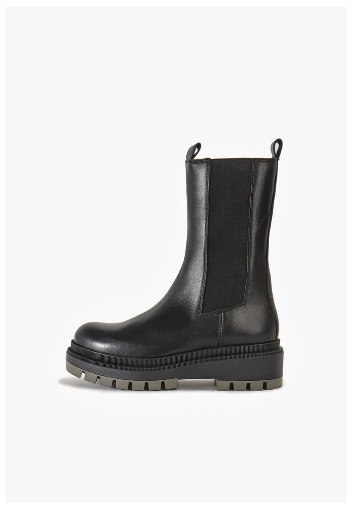 Stiefeletten Inuovo Stiefelette Leder Schwarz