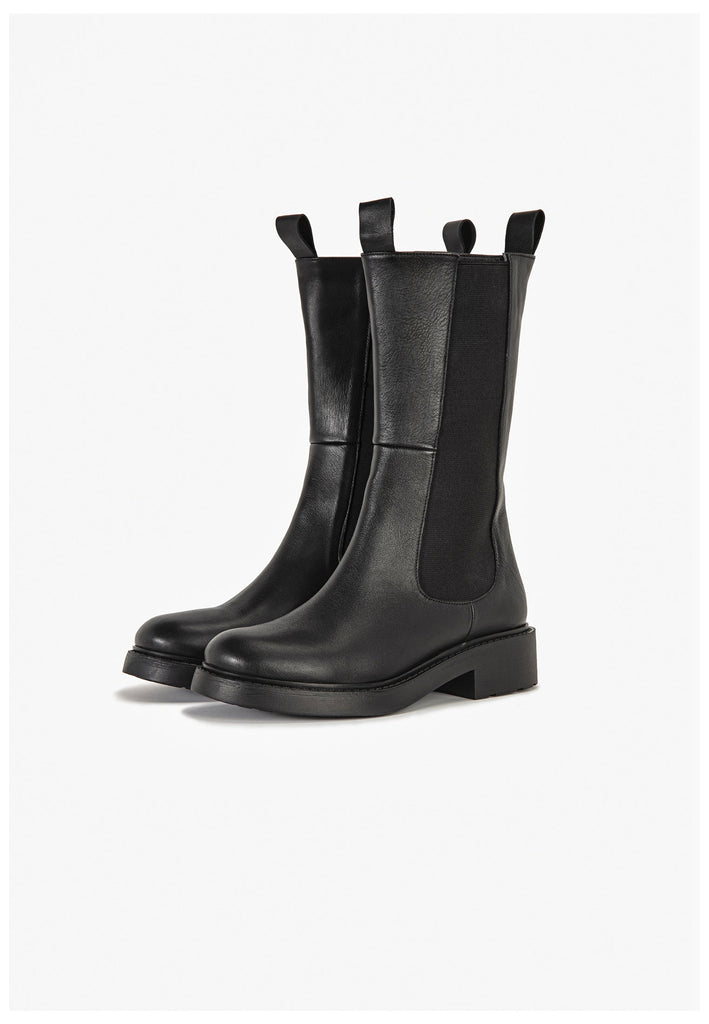 Stiefeletten Inuovo Stiefelette Leder Schwarz