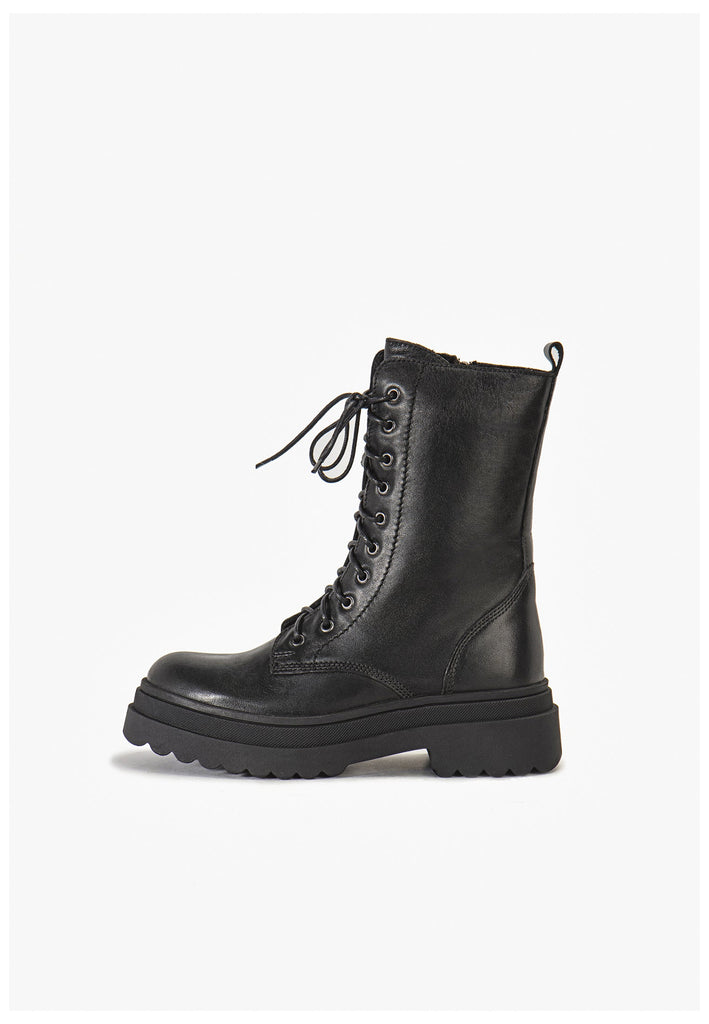 Stiefeletten Inuovo Stiefelette Leder Schwarz