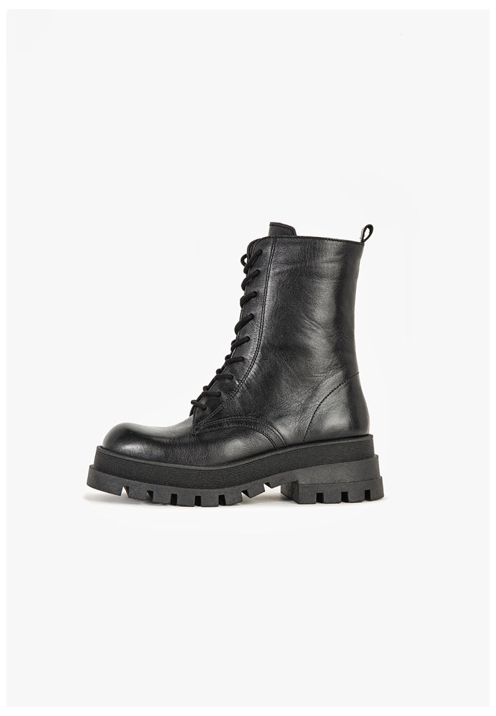 Stiefeletten Inuovo Stiefelette Leder Schwarz