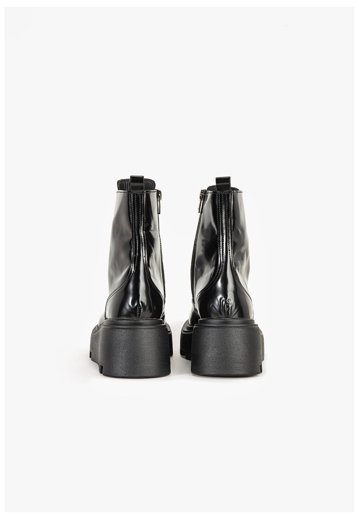 Stiefeletten Inuovo Stiefelette Leder Schwarz