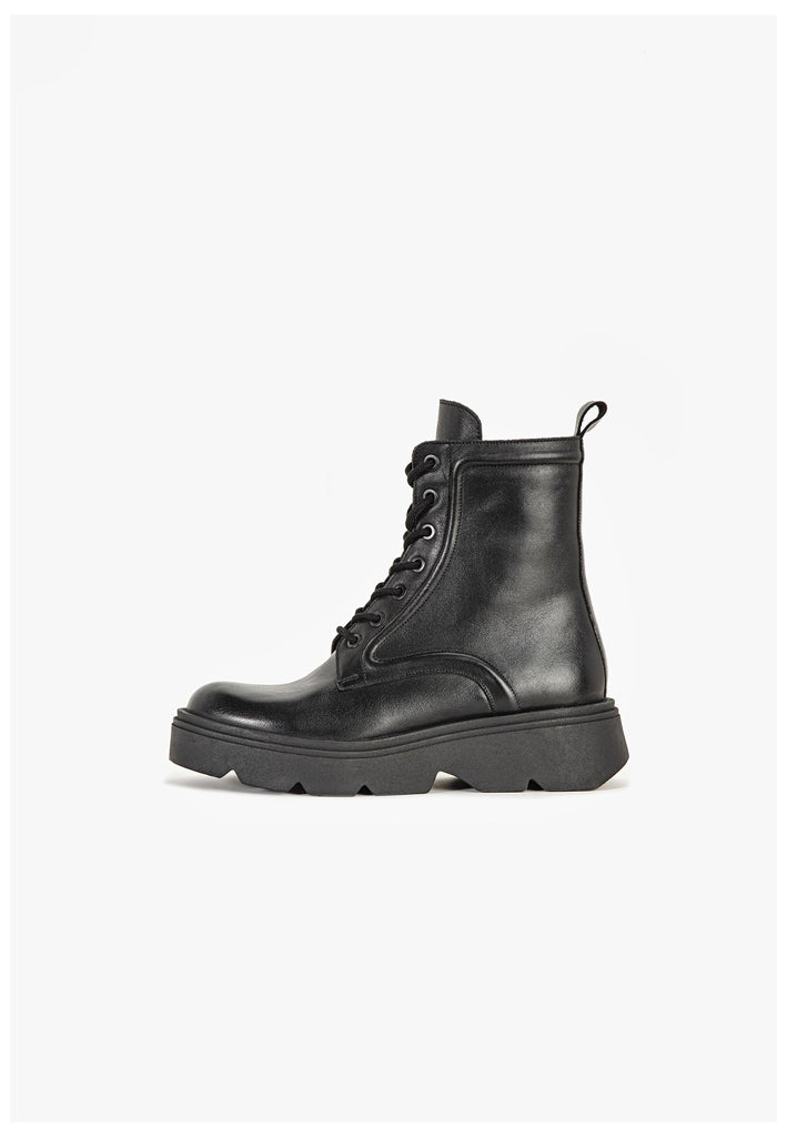 Stiefeletten Inuovo Stiefelette Leder Schwarz