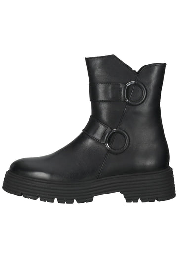 Stiefeletten Inuovo Stiefelette Leder Schwarz