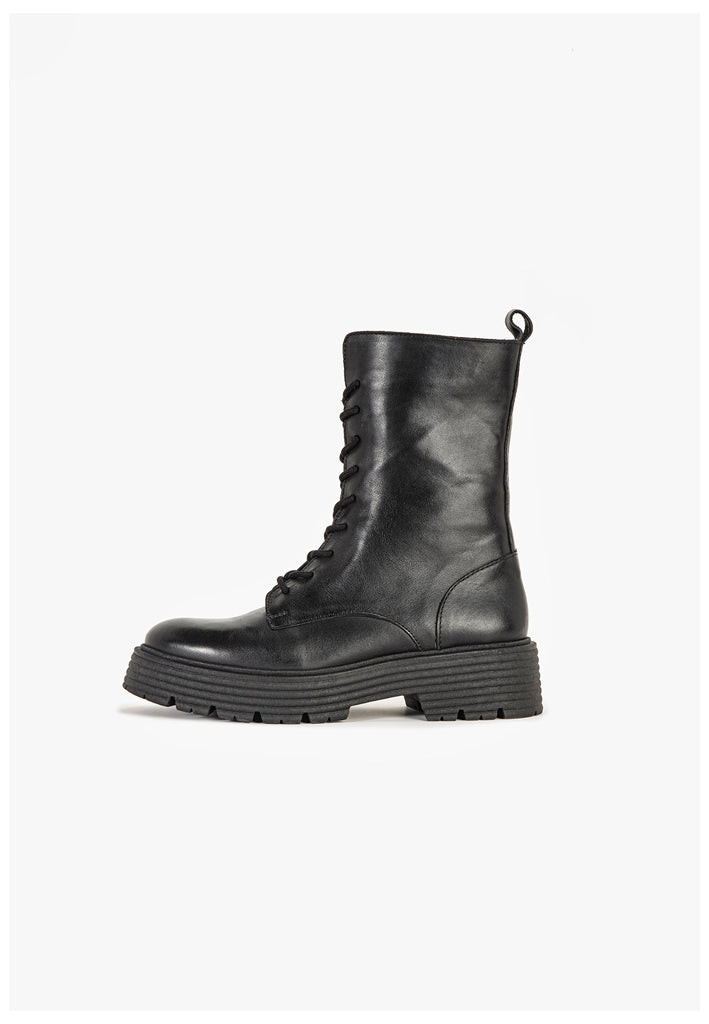 Stiefeletten Inuovo Stiefelette Leder Schwarz