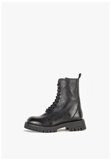 Stiefeletten Inuovo Stiefelette Leder Schwarz