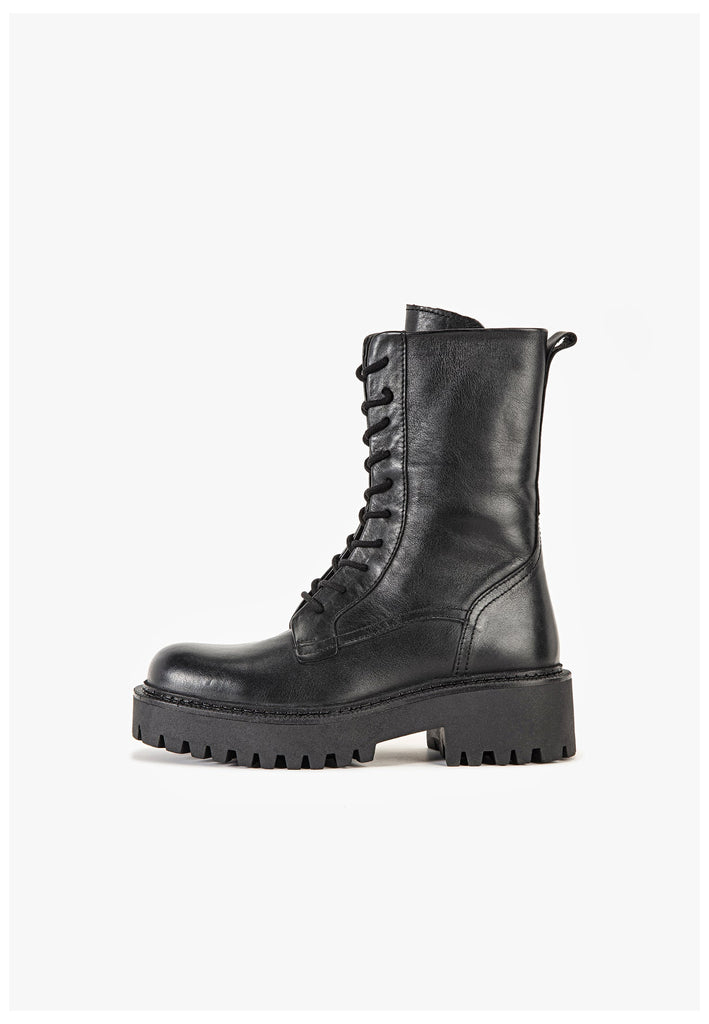 Stiefeletten Inuovo Stiefelette Leder Schwarz