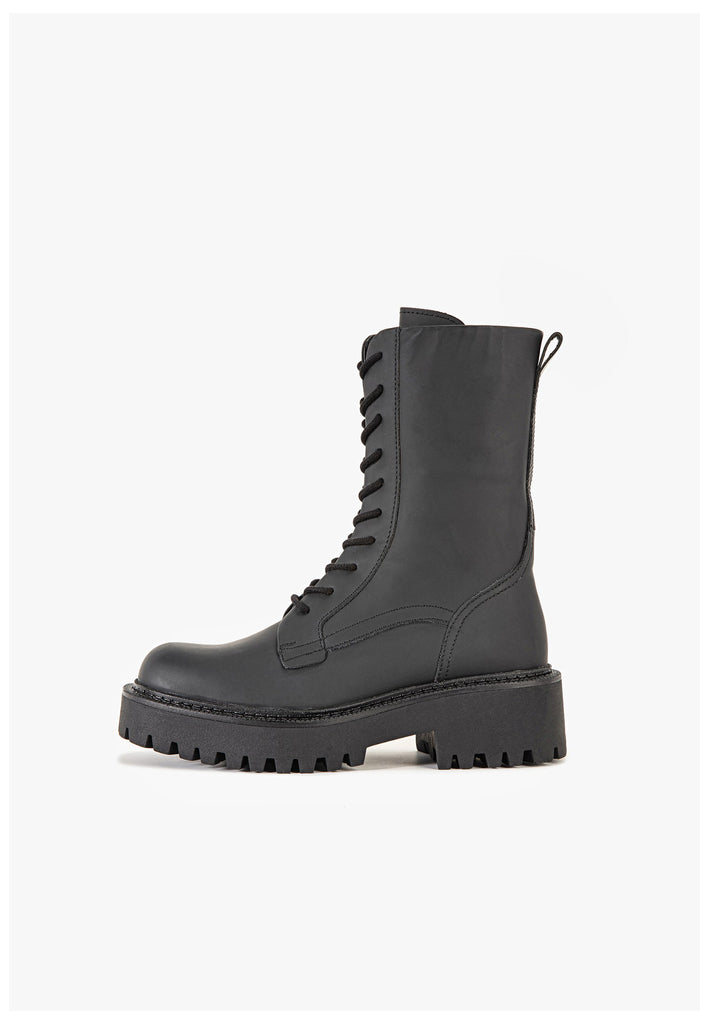 Stiefeletten Inuovo Stiefelette Leder Schwarz