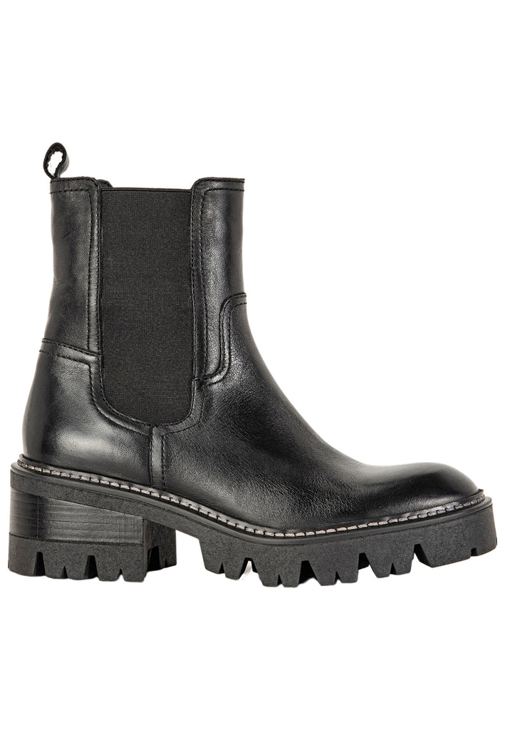 Stiefeletten Inuovo Stiefelette Leder Schwarz