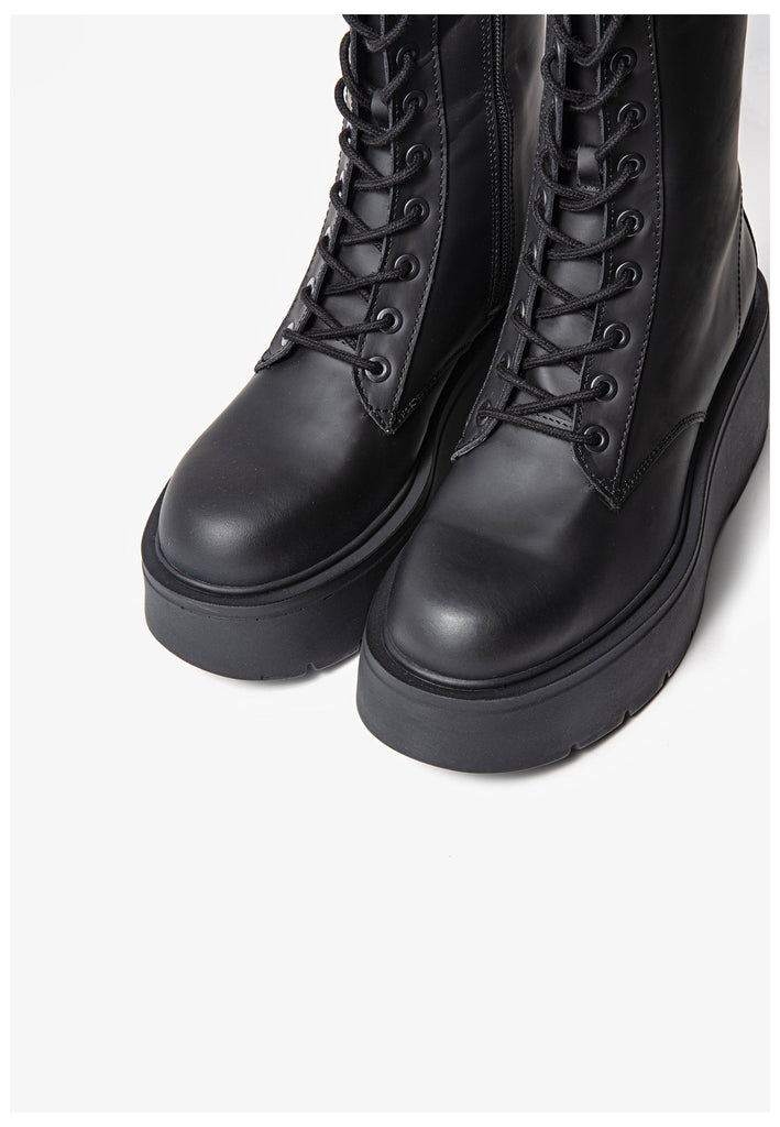 Stiefeletten Inuovo Stiefelette Leder Schwarz