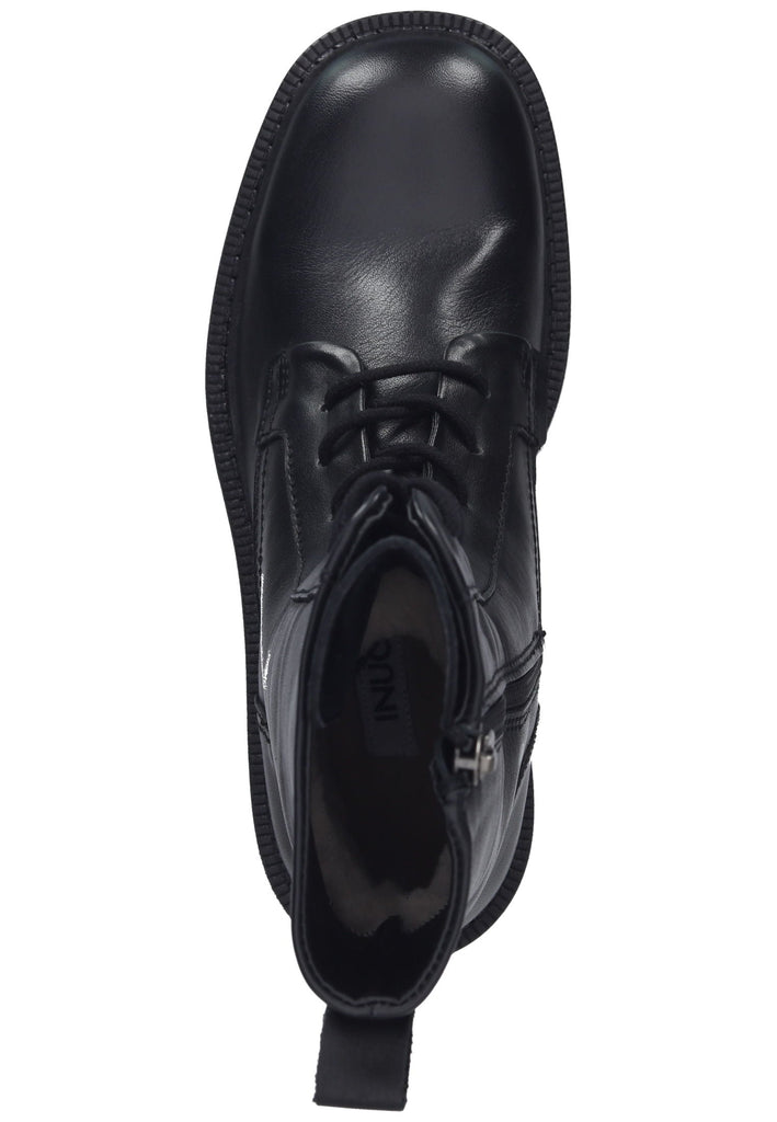 Stiefeletten Inuovo Stiefelette Leder Schwarz/Schwarz