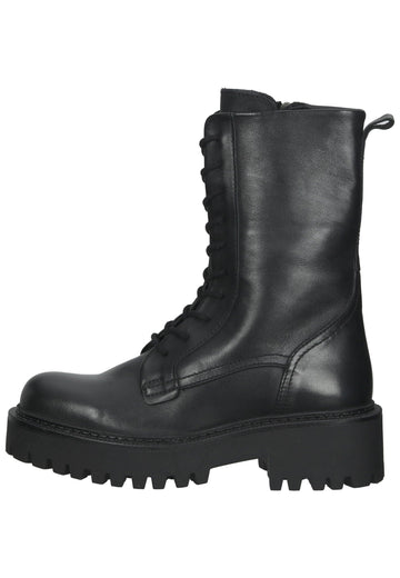 Stiefeletten Inuovo Stiefelette Leder Schwarz/Schwarz