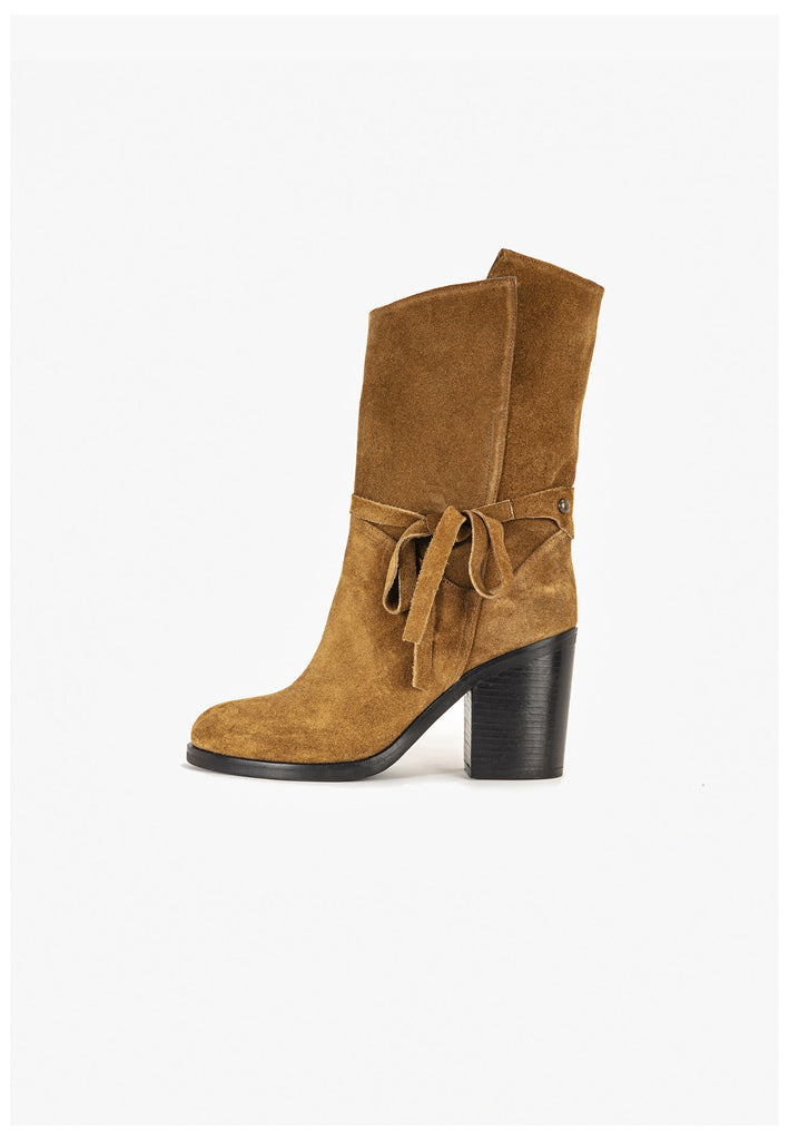 Stiefeletten Inuovo Stiefelette Leder Senf