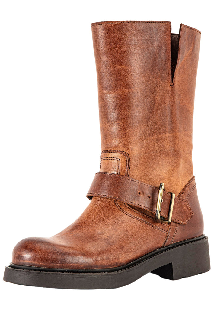 Stiefeletten Inuovo Stiefelette Leder Tan