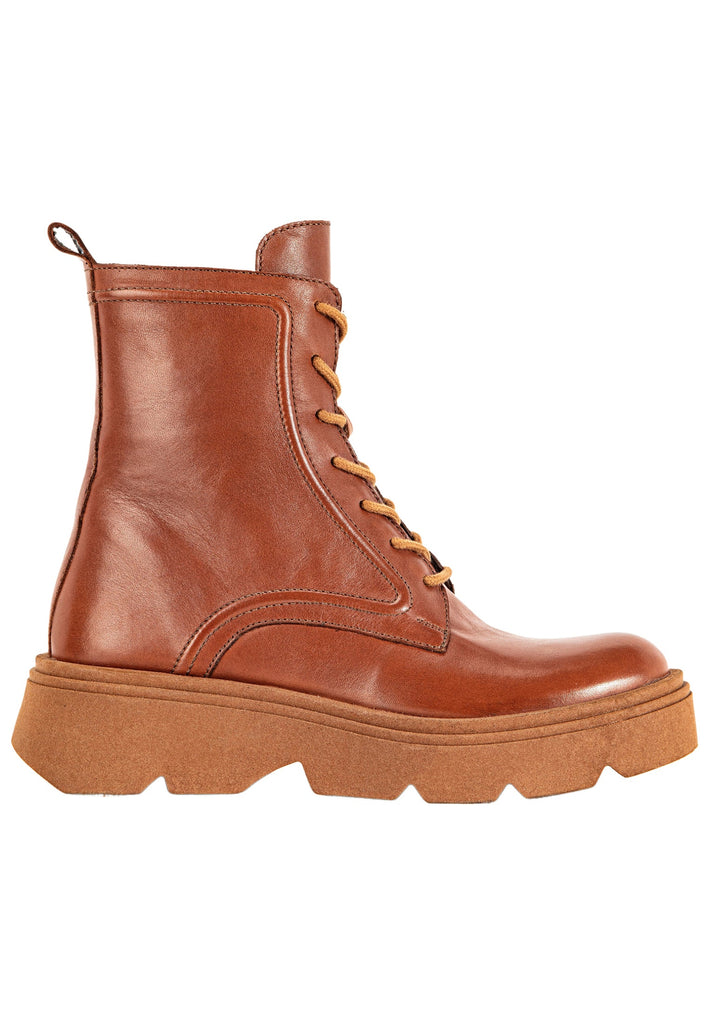 Stiefeletten Inuovo Stiefelette Leder Tan