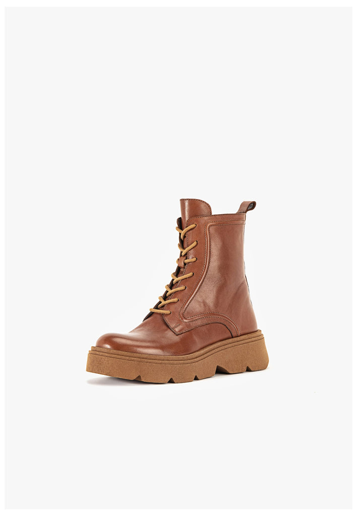 Stiefeletten Inuovo Stiefelette Leder Tan