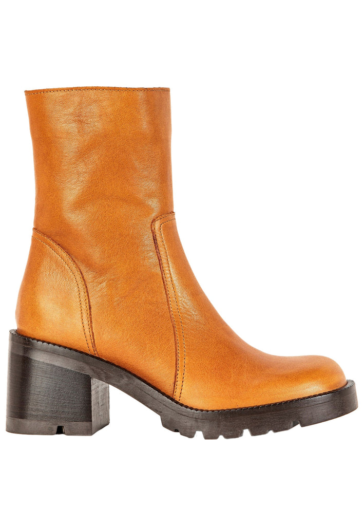 Stiefeletten Inuovo Stiefelette Leder Tan