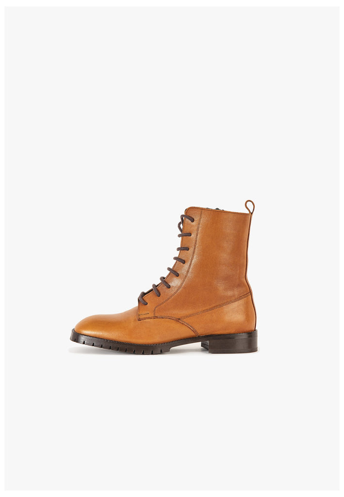 Stiefeletten Inuovo Stiefelette Leder Tan