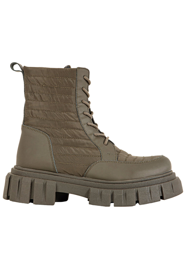 Stiefeletten Inuovo Stiefelette Leder/Textil Army