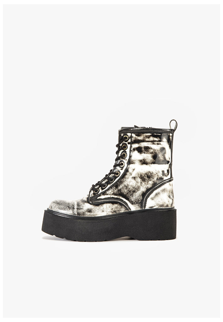 Stiefeletten Inuovo Stiefelette Leder Weiß