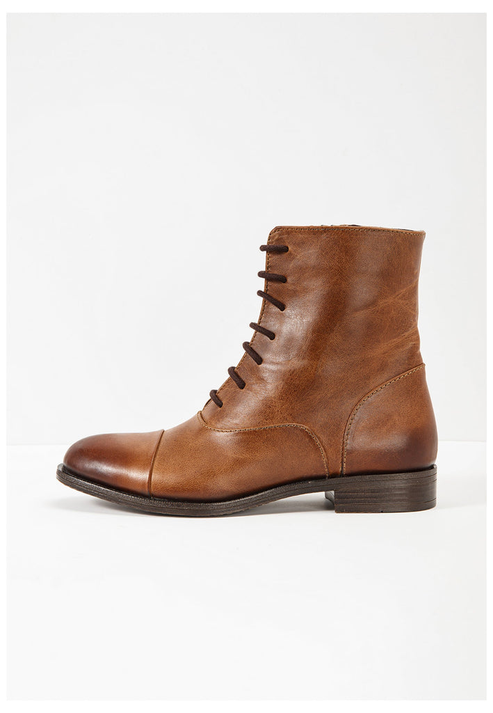 Stiefeletten Inuovo Stiefelette Leder Weiß
