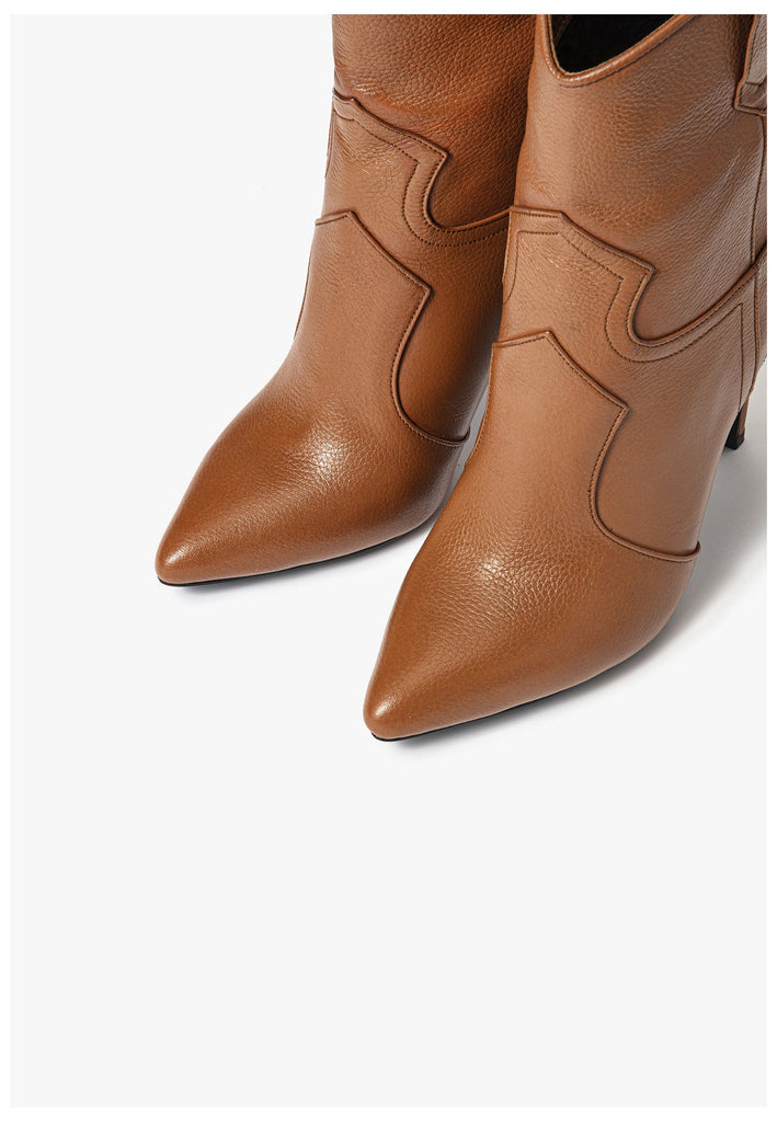 Stiefeletten Inuovo Stiefelette Leder Weiß