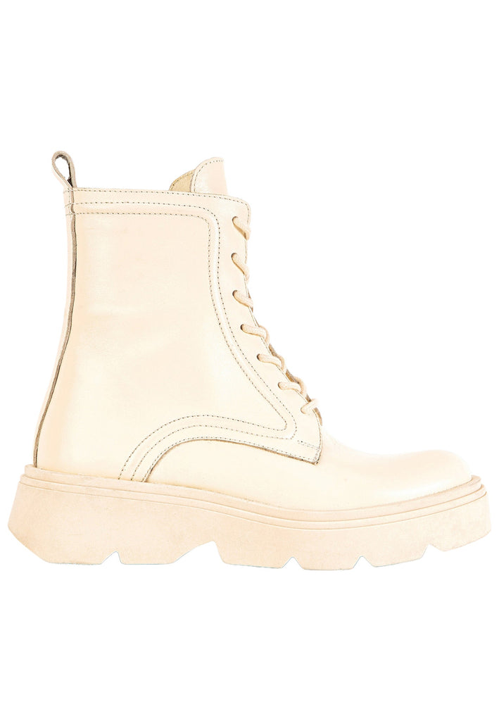 Stiefeletten Inuovo Stiefelette Leder Weiß