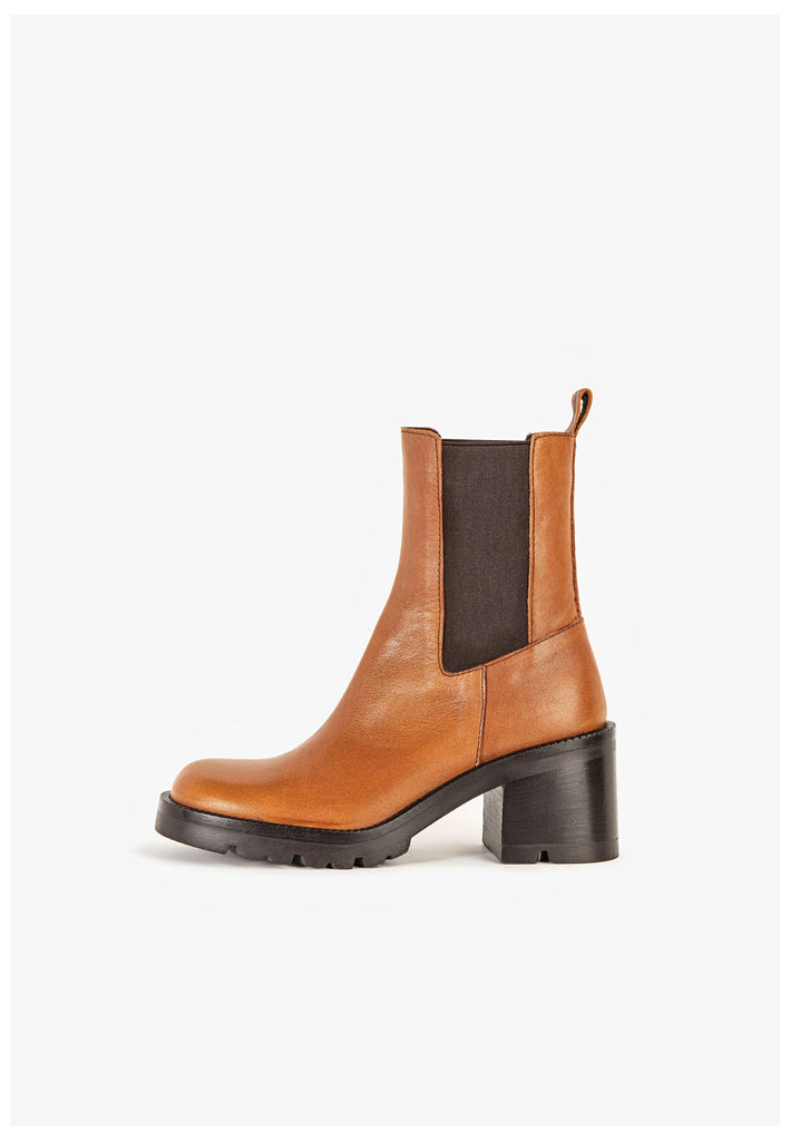 Stiefeletten Inuovo Stiefelette Leder Weiß