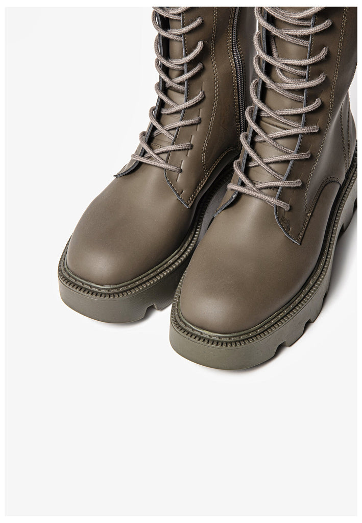 Stiefeletten Inuovo Stiefelette Lederimitat Army