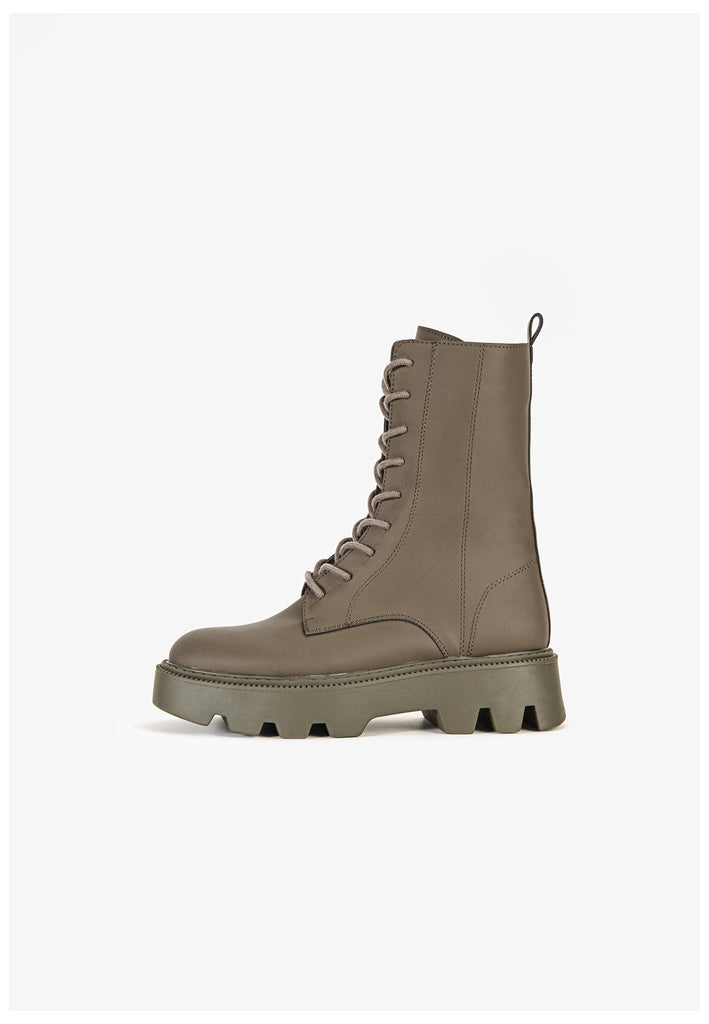 Stiefeletten Inuovo Stiefelette Lederimitat Army