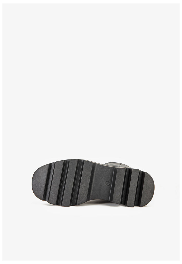 Stiefeletten Inuovo Stiefelette Lederimitat Schwarz