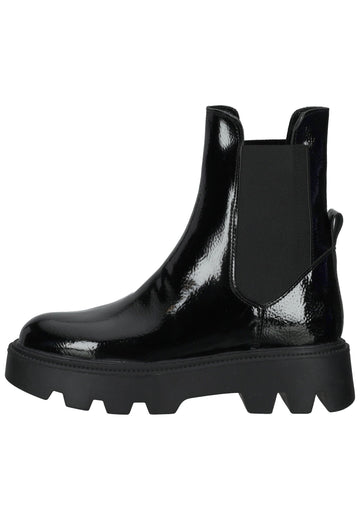 Stiefeletten Inuovo Stiefelette Lederimitat Schwarz