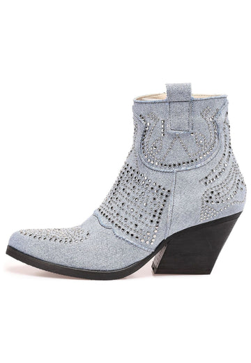 Stiefeletten Inuovo Stiefelette Textil Jeans