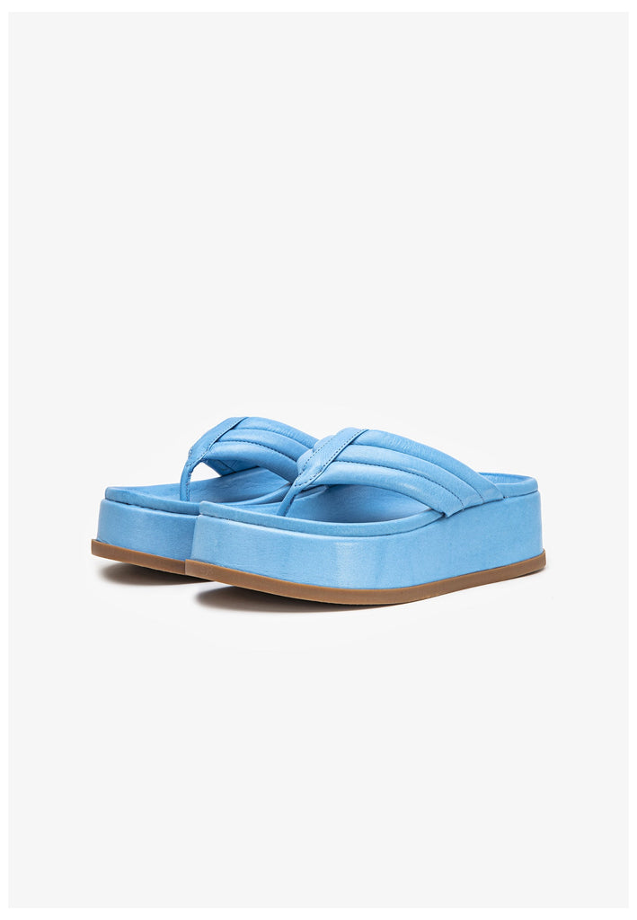 Inuovo Zehensteg Leder Blau