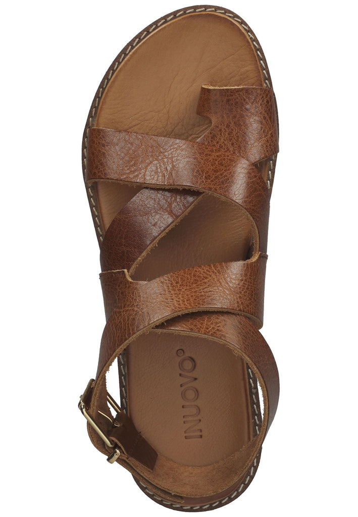 Inuovo Zehensteg Leder Braun