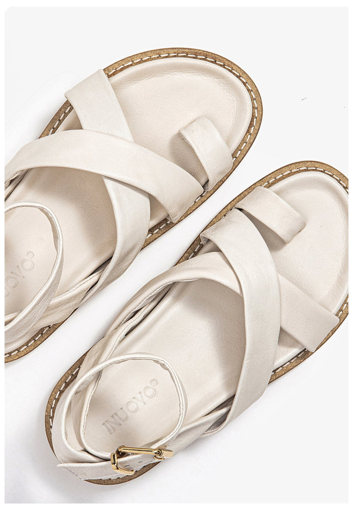 Inuovo Zehensteg Leder Cream