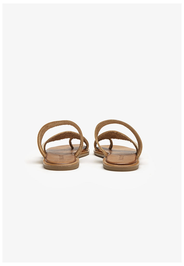 Inuovo Zehensteg Leder Gold