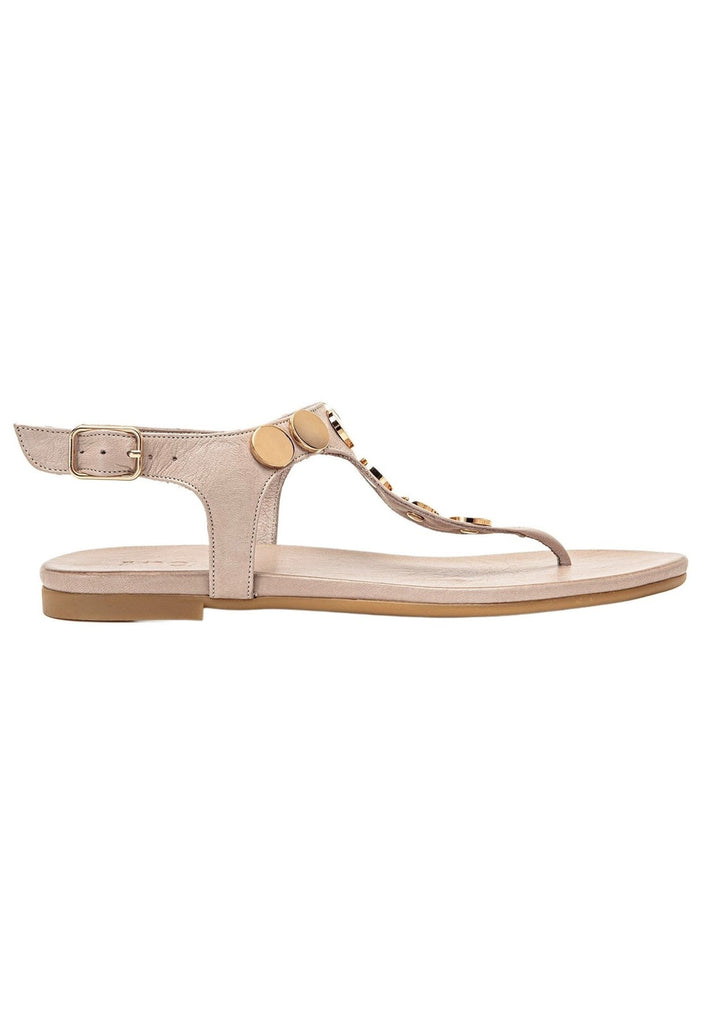 Inuovo Zehensteg Leder Grau