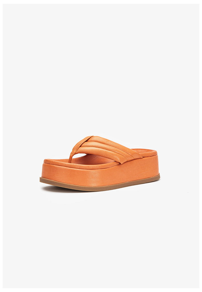 Inuovo Zehensteg Leder Orange