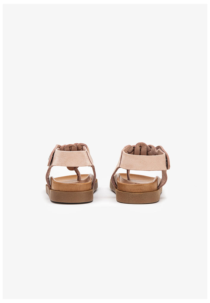 Inuovo Zehensteg Leder Rosa