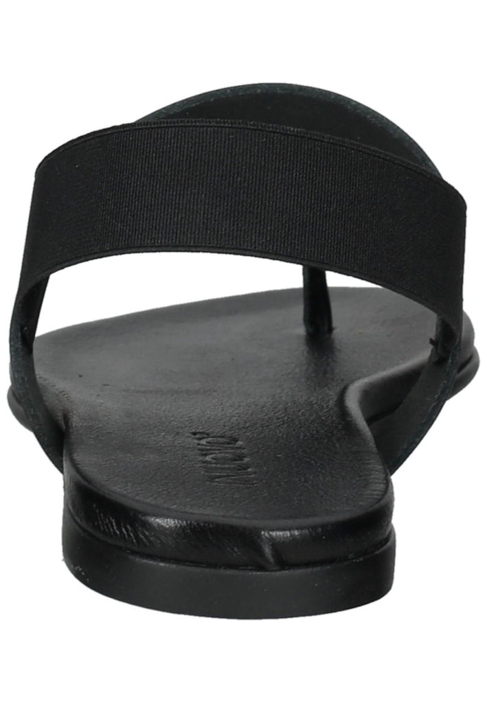 Inuovo Zehensteg Leder Schwarz