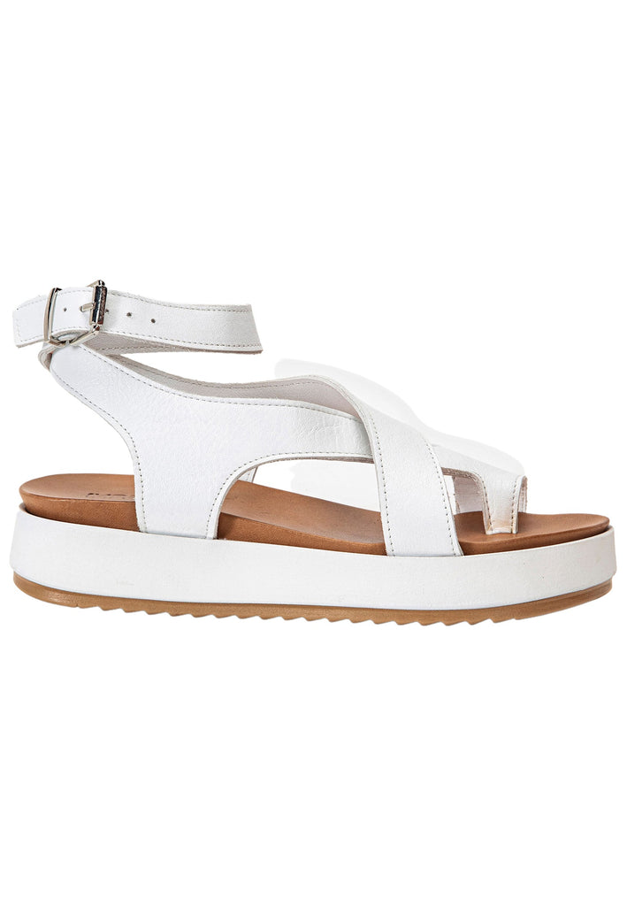 Inuovo Zehensteg Leder Weiß