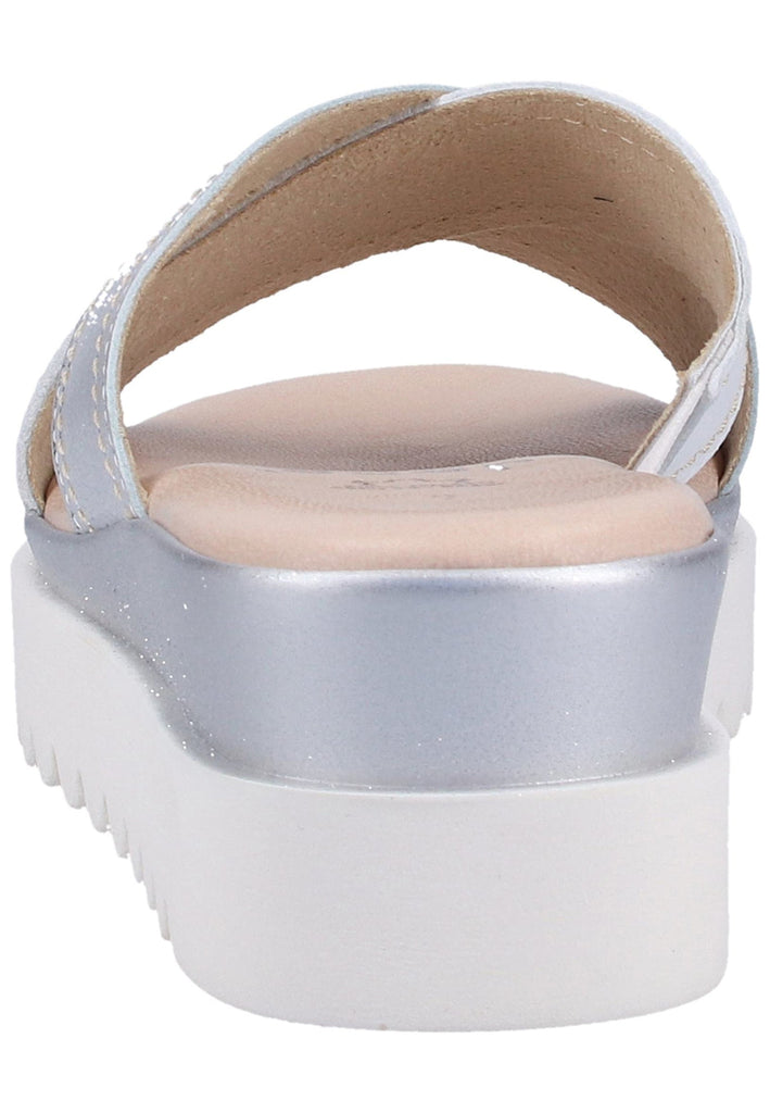 Jana Pantoletten Leder Weiß