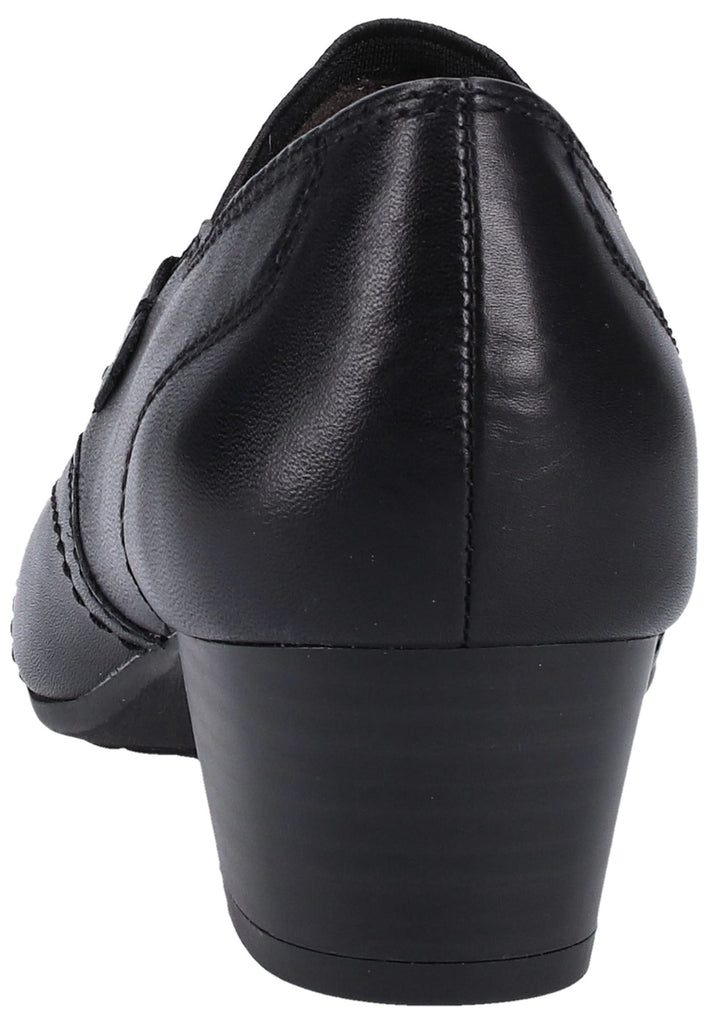 Jana Pumps Leder Schwarz