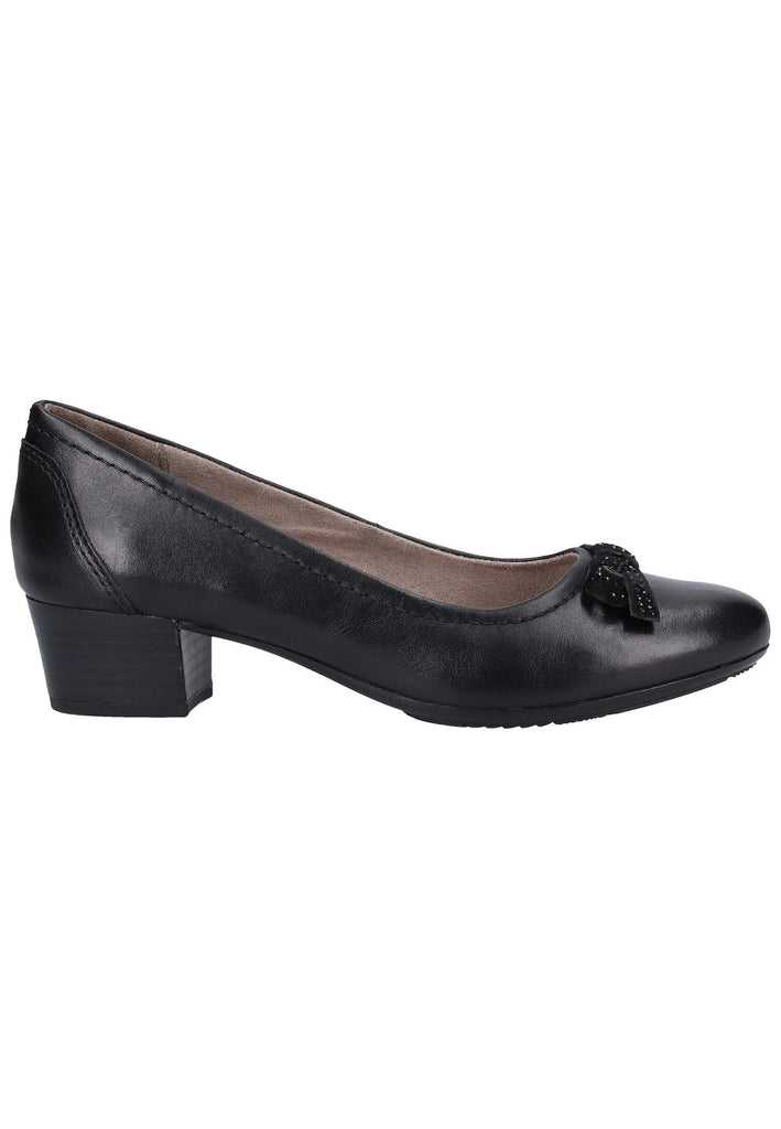 Jana Pumps Nappaleder Schwarz