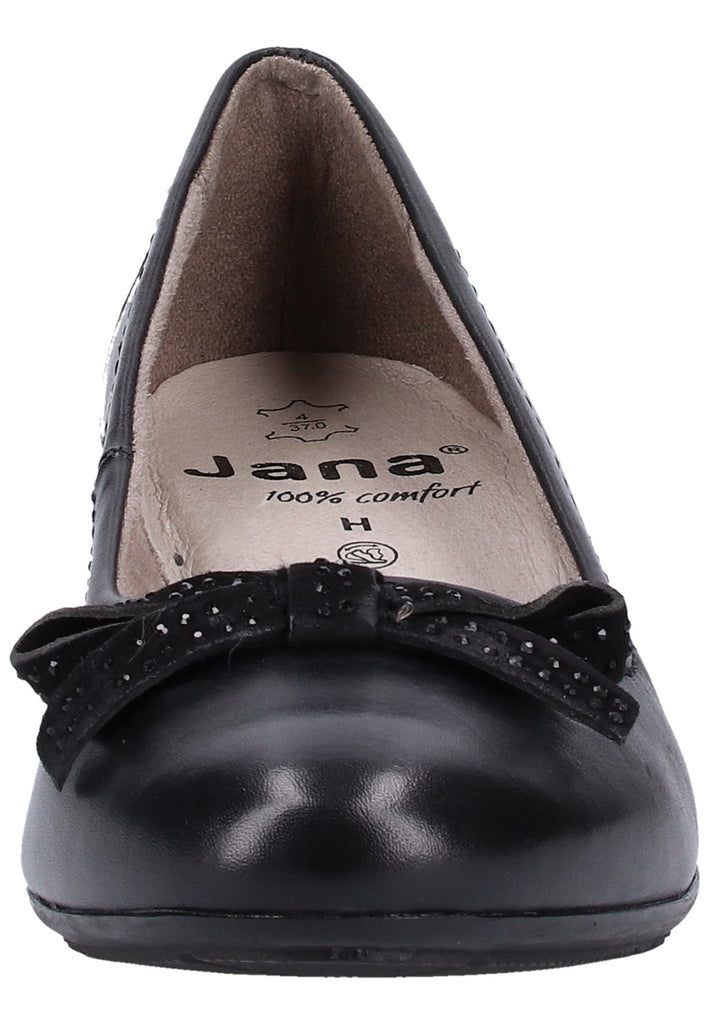 Jana Pumps Nappaleder Schwarz