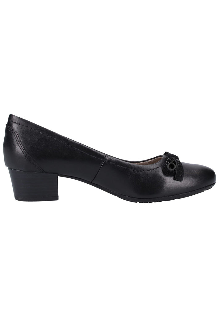 Jana Pumps Nappaleder Schwarz