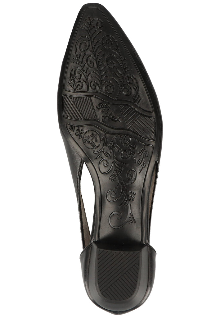 Jana Pumps Nappaleder Schwarz