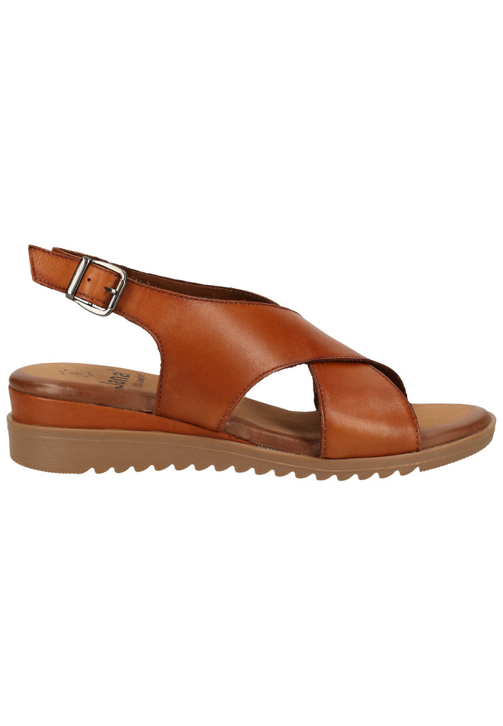 Jana Sandalen Leder Braun