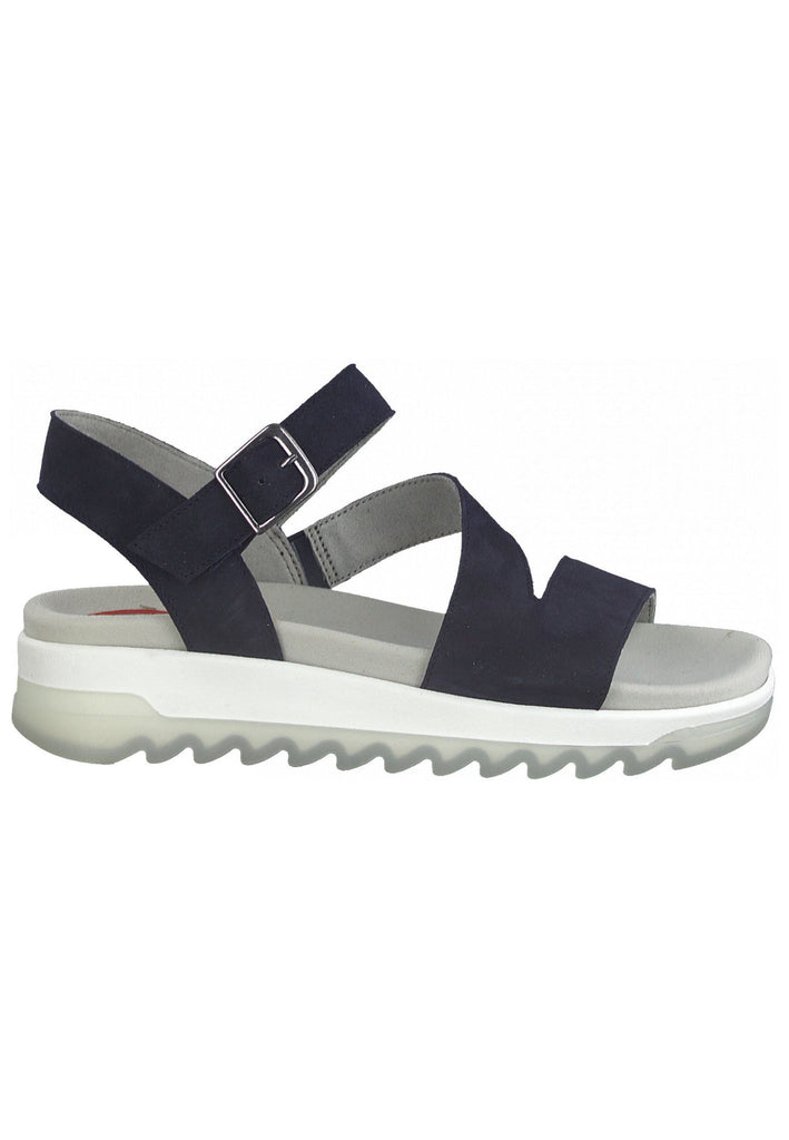 Jana Sandalen Leder Navy